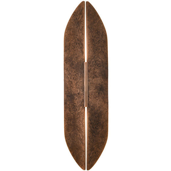 2 Light Bathroom Wall Bracket (Large) in Antique Copper Finish IP54 (0194WARWB420)