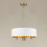 3 Light Ceiling Pendant in Aged Brass (0194WINFL24933)