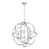 5 Light Ceiling Pendant in Chrome (0194ZANFL22805)
