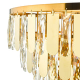 12 Light Chandelier in Polished Gold with Crystal (0183AMI1235)