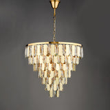 12 Light Chandelier in Polished Gold with Crystal (0183AMI1235)