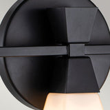 3 Light Bathroom IP44 Wall Light in Matt Black (0178BOW3MB)