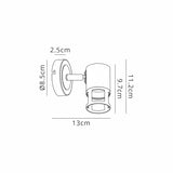 1 Light Spotlight, GU10, Graphite/Polished Chrome (1230BRE78B)