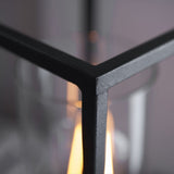 An industrial styled table table lamp, finished in satin Brass (0711CAL93035)