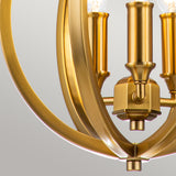 3 Light Small Pendant – Burnished Brass (0178COR3PSBB)