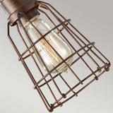 1 Light Pendant Parisian Bronze (0178URBANRWLPD)