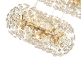 3 Tier Pendant 58 Light G9 French Gold/Crystal - Item Weight: 30.2kg (1230FIE3LT100A)
