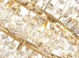 3 Tier Pendant 58 Light G9 French Gold/Crystal - Item Weight: 30.2kg (1230FIE3LT100A)