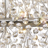 Fiesta Oblong Linear Pendant 14 Light G9 Polished Chrome/Crystal (44 extra sets of crystal) (1230FIE20B)