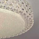 LED Flush 28cm Temp Colour Changing Light - Acrylic & Glass (0483BOR054628)