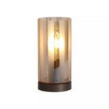1 Light Table Lamp, Bronze with Champagne Frosted Glass (0483KEN562311BZ)
