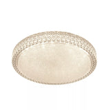 LED Flush 40cm Temp Colour Changing Light - Acrylic & Glass (0483BOR054640)