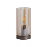 1 Light Table Lamp, Bronze with Champagne Frosted Glass (0483KEN562311BZ)