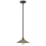1 Light Pendant Buckeye Bronze and Brass (017RIG-PKZ)