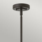 1 Light Pendant Buckeye Bronze and Brass (017RIG-PKZ)