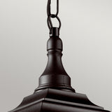 1 Light Chain Lantern - Black IP44 (0178KERCHAIN)