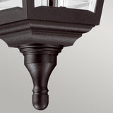 1 Light Chain Lantern - Black IP44 (0178KERCHAIN)