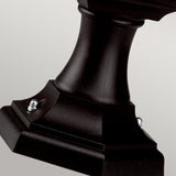 1 Light Pedestal/Porch - Black IP44 (0178KERPEDPOR)