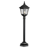 1 Light Pillar Lantern  - Black IP44 (0178KERPILLAR)