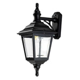 1 Light Wall Lantern - Black IP44 (0178KERWALL)
