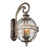 3 Light Wall Lantern - Burnished Bronze IP44 (0178HAL2MBU)