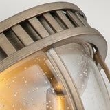 3 Light Ceiling Flush - Burnished Bronze IP44 (0178HALFBU)