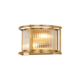 2 Wall Light, E14, Brass/Clear Glass - Other Finishes available (1230LUX88B)