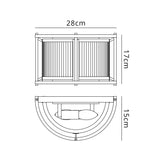 2 Wall Light, E14, Polished Chrome/Clear Glass - Other Finishes available (1230LUX88D)