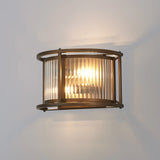 2 Wall Light, E14, Bronze/Clear Glass - Other Finishes available (1230LUX88C)