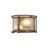 2 Wall Light, E14, Bronze/Clear Glass - Other Finishes available (1230LUX88C)