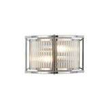 2 Wall Light, E14, Polished Chrome/Clear Glass - Other Finishes available (1230LUX88D)