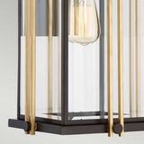 1 Light Exterior Large Light IP44 - Bronze / Gold (0178GOL2L)