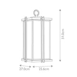 1 Light Exterior Large Light IP44 - Bronze / Gold (0178GOL2L)