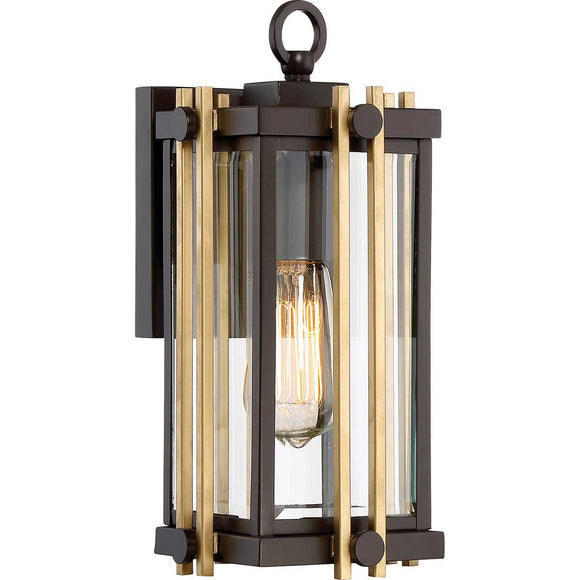 1 Light Exterior Small Light IP44 - Bronze / Gold (0178GOL2S)