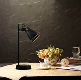 Adjustable Table Lamp, 1 x E27, Matt Black/Antique Brass/Khaki (1230REE171B)