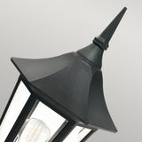 1 Light Pedestal - Black IP54 (0178VALV3)