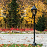 1 Light Pillar - Black IP54 (0178VALV4)