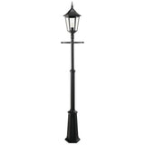 1 Light Large Signal Post  - Black IP54 (0178VALVG5)