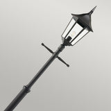 1 Light Large Signal Post  - Black IP54 (0178VALVG5)