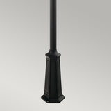 1 Light Large Signal Post  - Black IP54 (0178VALVG5)