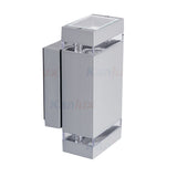 2 light Up Down Grey Rectangular Outdoor light IP44 (1473Z22442)