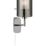 2 Light Wall Light - Smoked Glass with Frosted Inner (0483DUO23001SM)