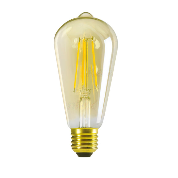 LED ST64 Filament Antique • Non-Dimmable • 7W • 2500K • ES-E27