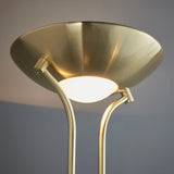 Mother & Child Task Floor Lamp - Satin Brass (0711MOTSB)