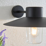 A stylish exterior wall light finished in a textured black IP44 (0711FEN60798)