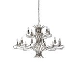 An impressive 18-light pendant finished in Polished Nickel Plate (0711PENCA7P18N)