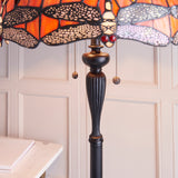 Tiffany Style Flame Floor Lamp (0711DRA64070)