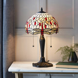 Tiffany Style Beige Small Table Lamp (0711DRA64086)