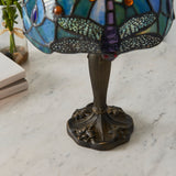 Tiffany Style Blue Mini Table Lamp (0711DRA64088)