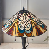 Tiffany French Art Nouveau Glass Medium Table Lamp (0711HEC64163)